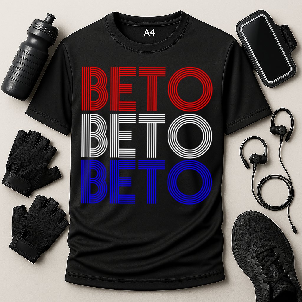 Beto For Senate Texas Election Retro Cooling Performance Crew T-Shirt