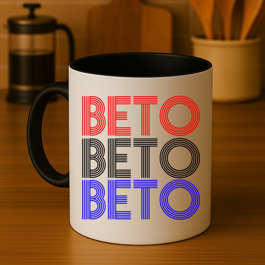 Beto For Senate Texas Election Retro Mug