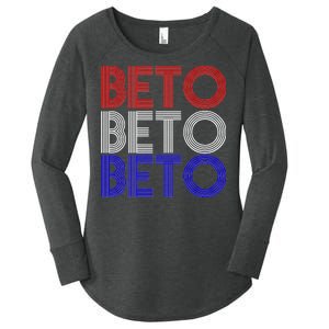 Beto For Senate Texas Election Retro Women's Perfect Tri Tunic Long Sleeve Shirt