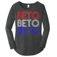 Beto For Senate Texas Election Retro Women's Perfect Tri Tunic Long Sleeve Shirt