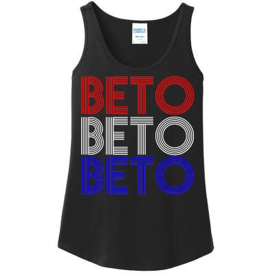 Beto For Senate Texas Election Retro Ladies Essential Tank