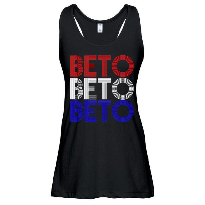 Beto For Senate Texas Election Retro Ladies Essential Flowy Tank