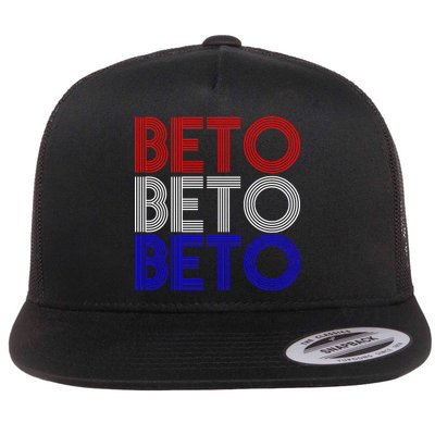 Beto For Senate Texas Election Retro Flat Bill Trucker Hat