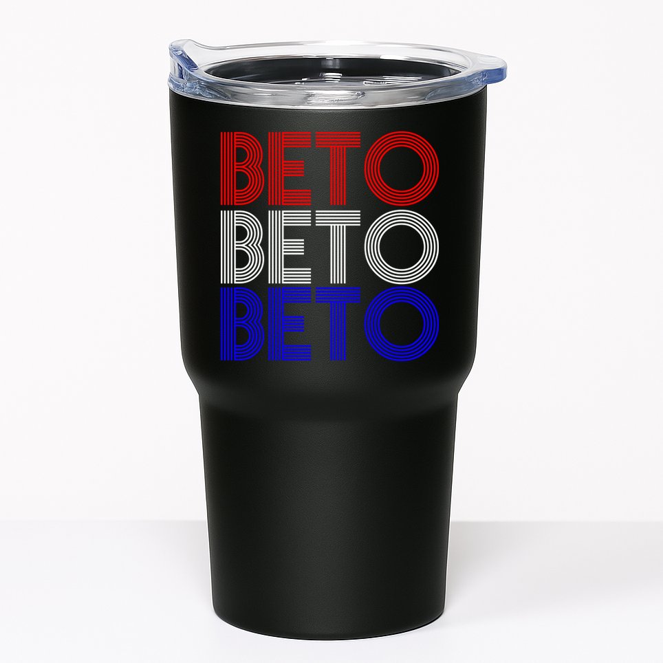 Beto For Senate Texas Election Retro Tumbler