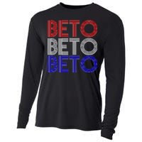 Beto For Senate Texas Election Retro Cooling Performance Long Sleeve Crew