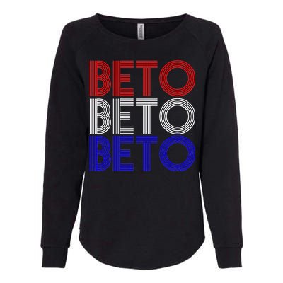 Beto For Senate Texas Election Retro Womens California Wash Sweatshirt