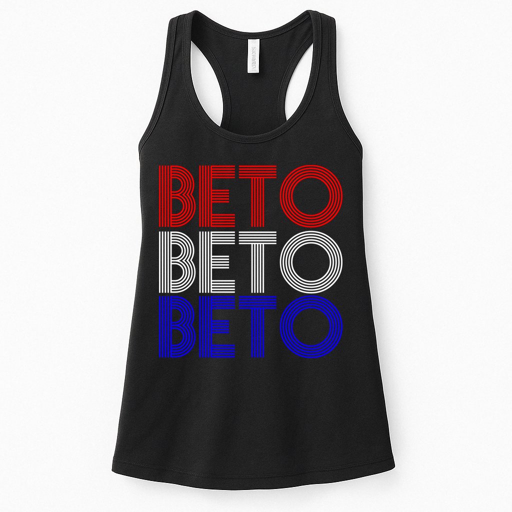 Beto For Senate Texas Election Retro Womens Tank Top