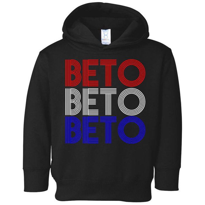 Beto For Senate Texas Election Retro Toddler Hoodie