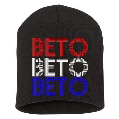 Beto For Senate Texas Election Retro Short Acrylic Beanie