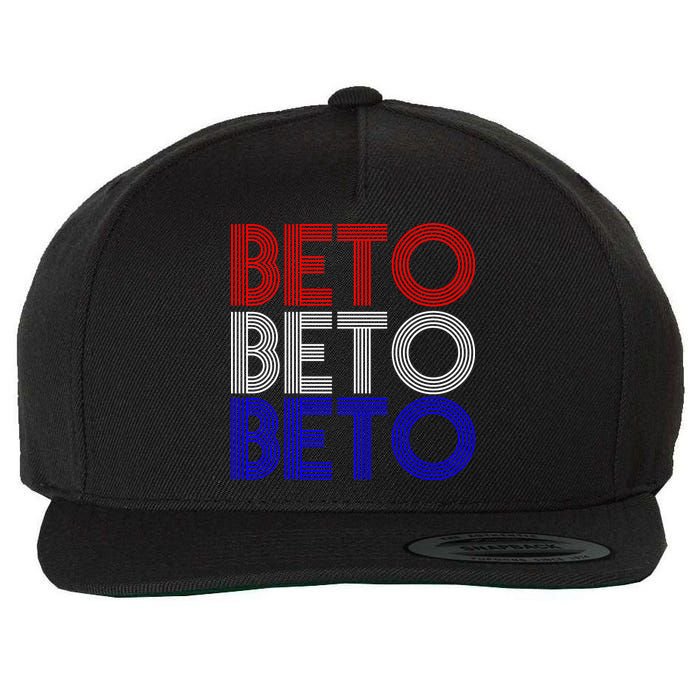 Beto For Senate Texas Election Retro Wool Snapback Cap