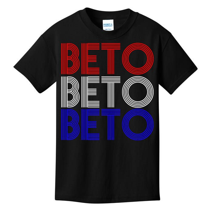 Beto For Senate Texas Election Retro Kids T-Shirt