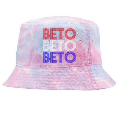 Beto For Senate Texas Election Retro Tie-Dyed Bucket Hat