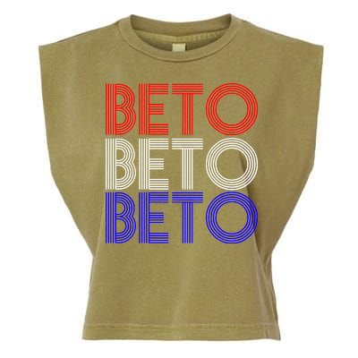 Beto For Senate Texas Election Retro Garment-Dyed Women's Muscle Tee