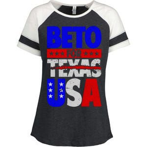 Beto For USA Enza Ladies Jersey Colorblock Tee