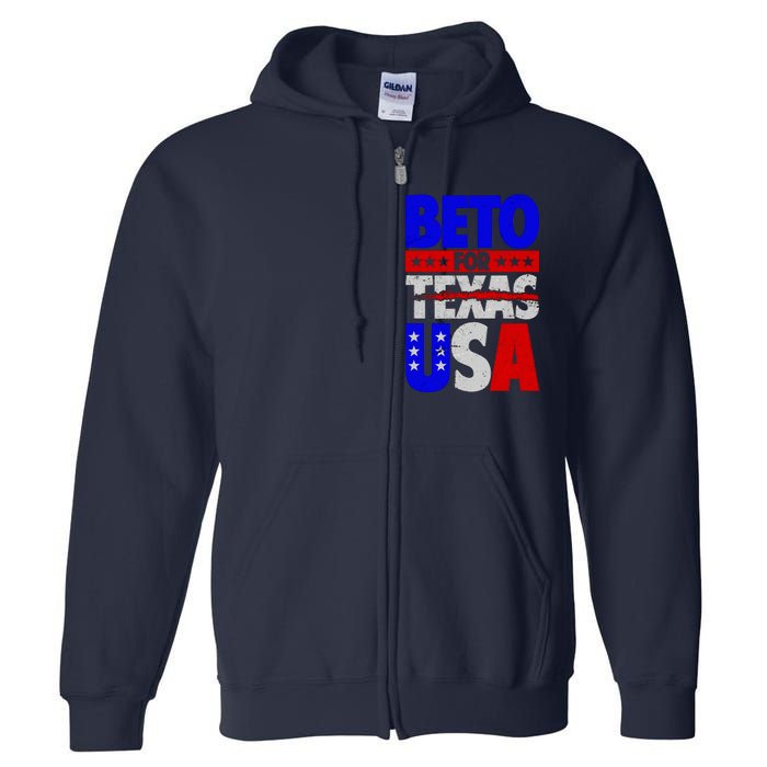 Beto For USA Full Zip Hoodie