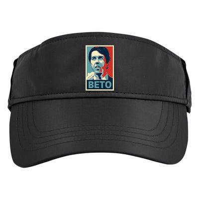 Beto O'Rourke Democrat Senate Texas Vote Supporters Adult Drive Performance Visor