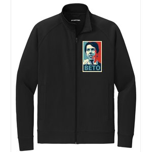 Beto O'Rourke Democrat Senate Texas Vote Supporters Stretch Full-Zip Cadet Jacket