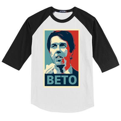 Beto O'Rourke Democrat Senate Texas Vote Supporters Kids Colorblock Raglan Jersey