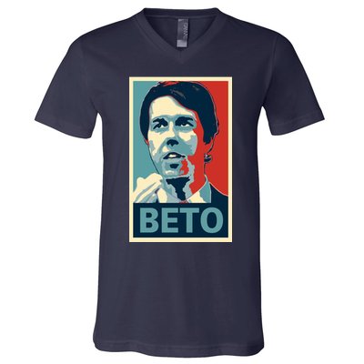 Beto O'Rourke Democrat Senate Texas Vote Supporters V-Neck T-Shirt