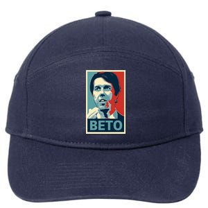 Beto O'Rourke Democrat Senate Texas Vote Supporters 7-Panel Snapback Hat