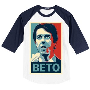 Beto O'Rourke Democrat Senate Texas Vote Supporters Baseball Sleeve Shirt