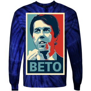 Beto O'Rourke Democrat Senate Texas Vote Supporters Tie-Dye Long Sleeve Shirt