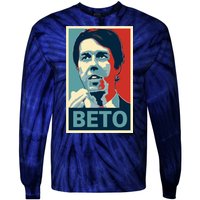 Beto O'Rourke Democrat Senate Texas Vote Supporters Tie-Dye Long Sleeve Shirt