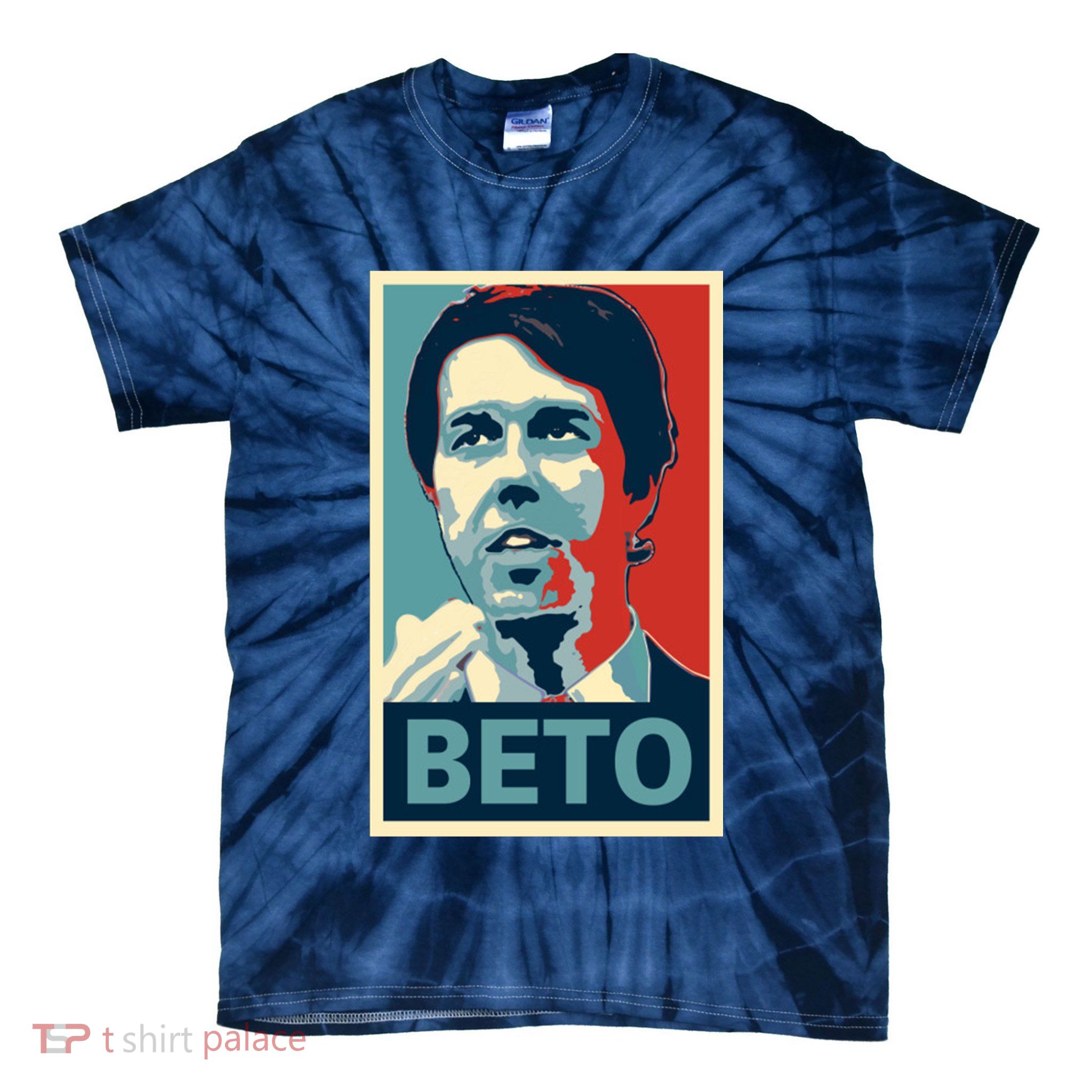 Beto O'Rourke Democrat Senate Texas Vote Supporters Tie-Dye T-Shirt