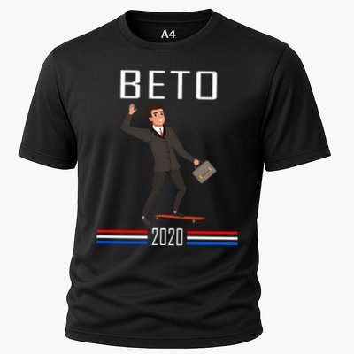 Beto O'Rourke For President Skateboarding Performance Shirt