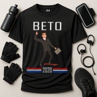 Beto O'Rourke For President Skateboarding Cooling Performance Crew T-Shirt