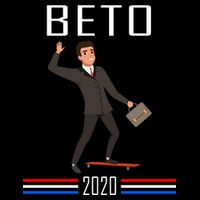Beto O'Rourke For President Skateboarding Cooling Performance Crew T-Shirt