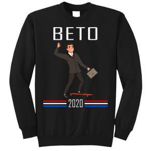 Beto O'Rourke For President Skateboarding Sweatshirt