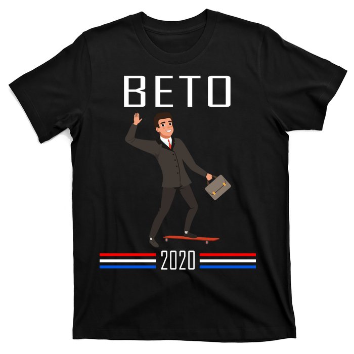 Beto O'Rourke For President Skateboarding T-Shirt