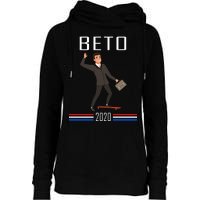 Beto O'Rourke For President Skateboarding Womens Funnel Neck Pullover Hood