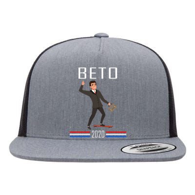 Beto O'Rourke For President Skateboarding Flat Bill Trucker Hat