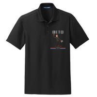 Beto O'Rourke For President Skateboarding Dry Zone Grid Polo