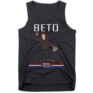 Beto O'Rourke For President Skateboarding Tank Top