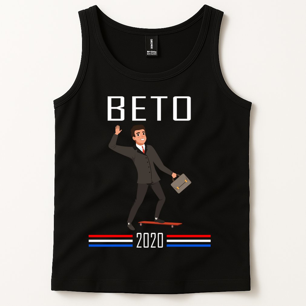 Beto O'Rourke For President Skateboarding Tank Top