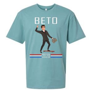 Beto O'Rourke For President Skateboarding Sueded Cloud Jersey T-Shirt