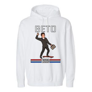 Beto O'Rourke For President Skateboarding Garment-Dyed Fleece Hoodie