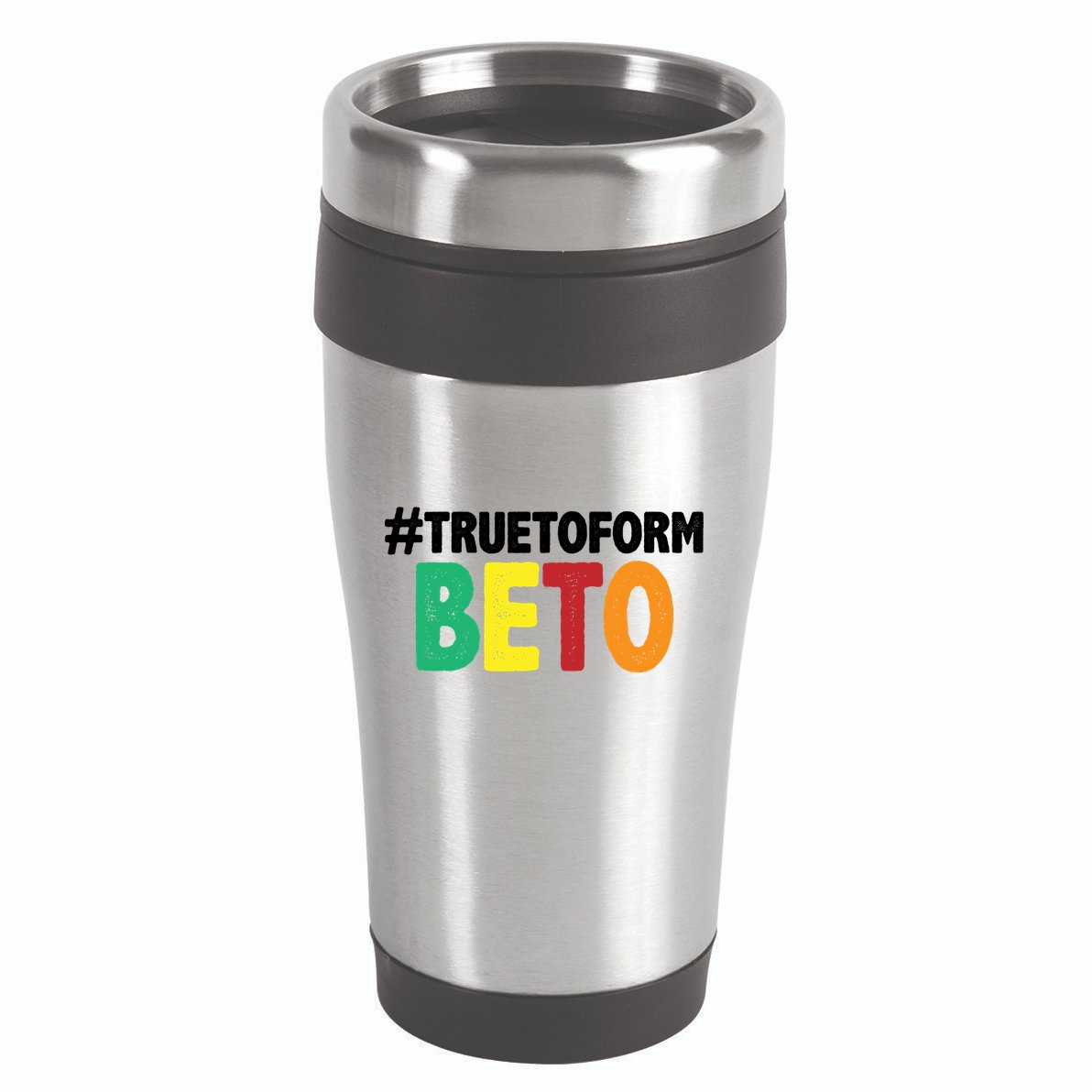 Beto O'Rourke True To Form 16oz Travel Tumbler