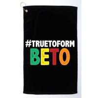 Beto O'Rourke True To Form Golf Towel