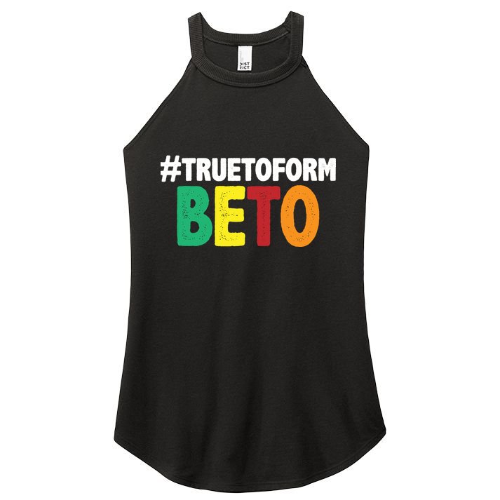 Beto O'Rourke True To Form Women's Perfect Tri Rocker Tank