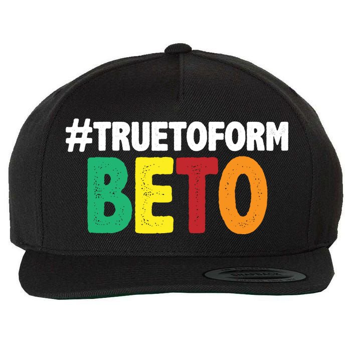 Beto O'Rourke True To Form Wool Snapback Cap