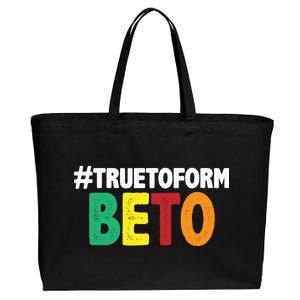 Beto O'Rourke True To Form Cotton Canvas Jumbo Tote