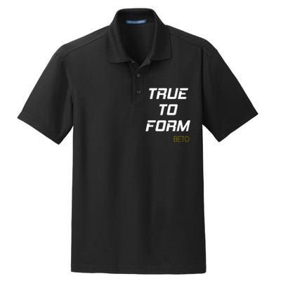 Beto True to Form  Dry Zone Grid Polo