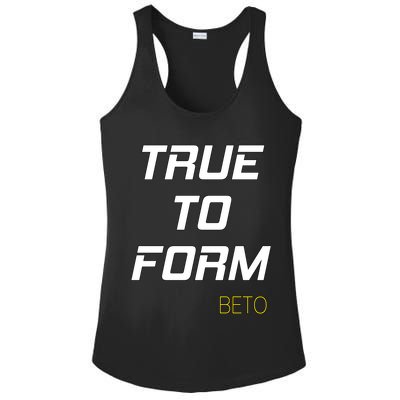 Beto True to Form  Ladies PosiCharge Competitor Racerback Tank