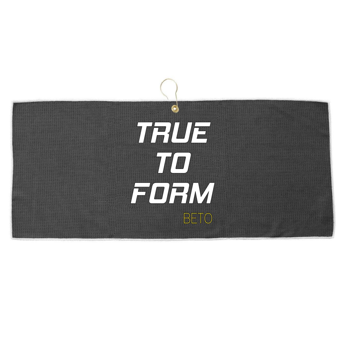 Beto True to Form  Large Microfiber Waffle Golf Towel