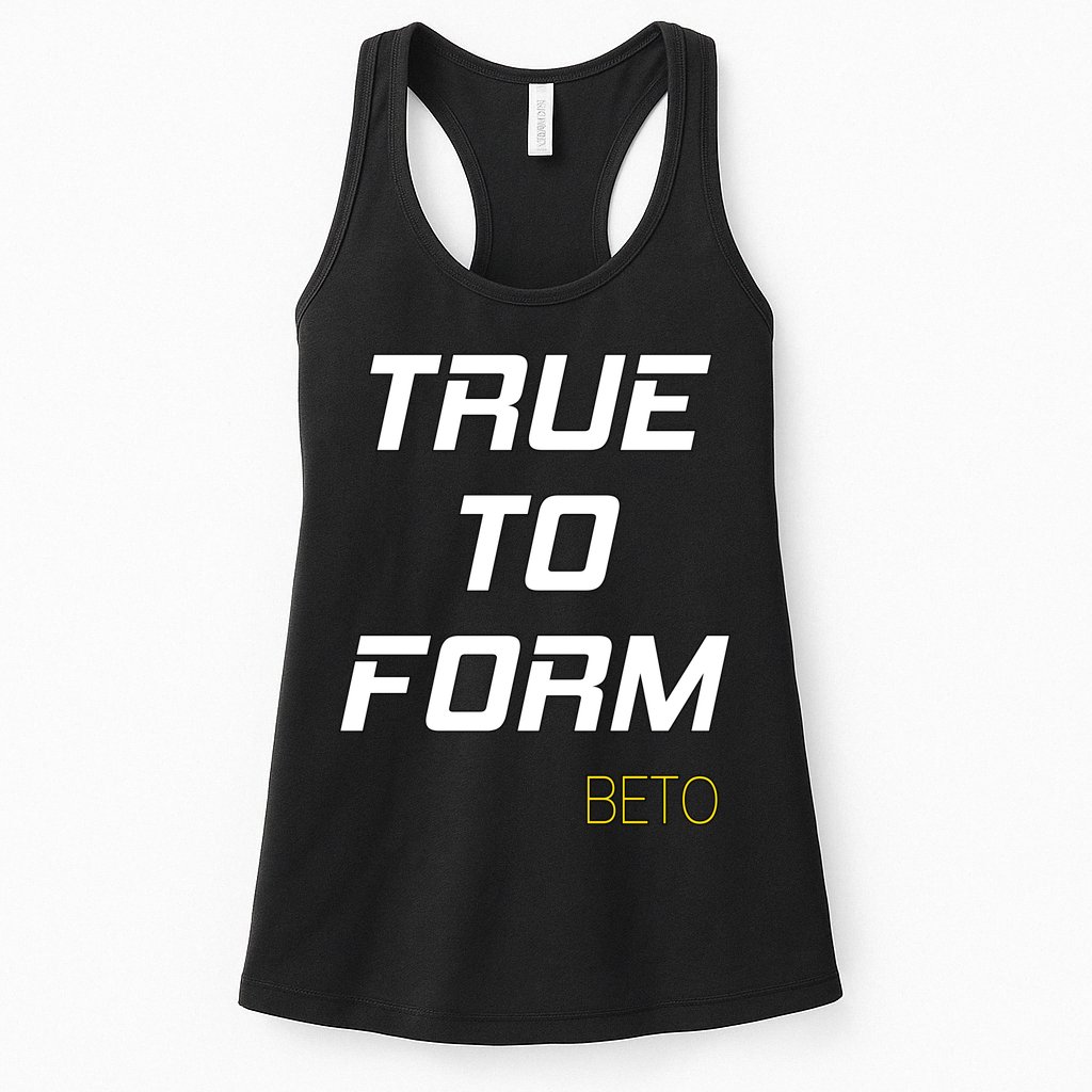 Beto True to Form  Womens Tank Top