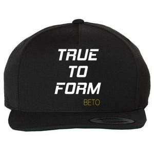 Beto True to Form  Wool Snapback Cap